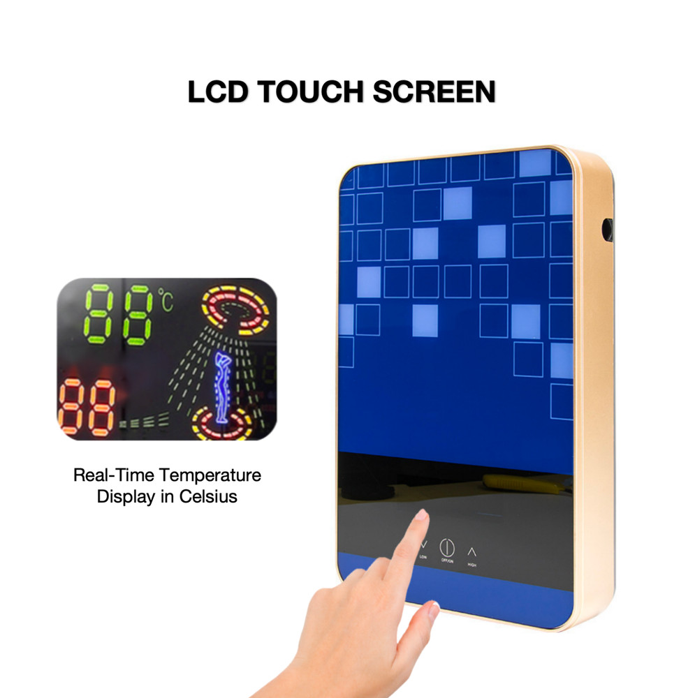 4500W Tankless Water Heater Electric, Portable Instant Hot Water Heater, RV Camp