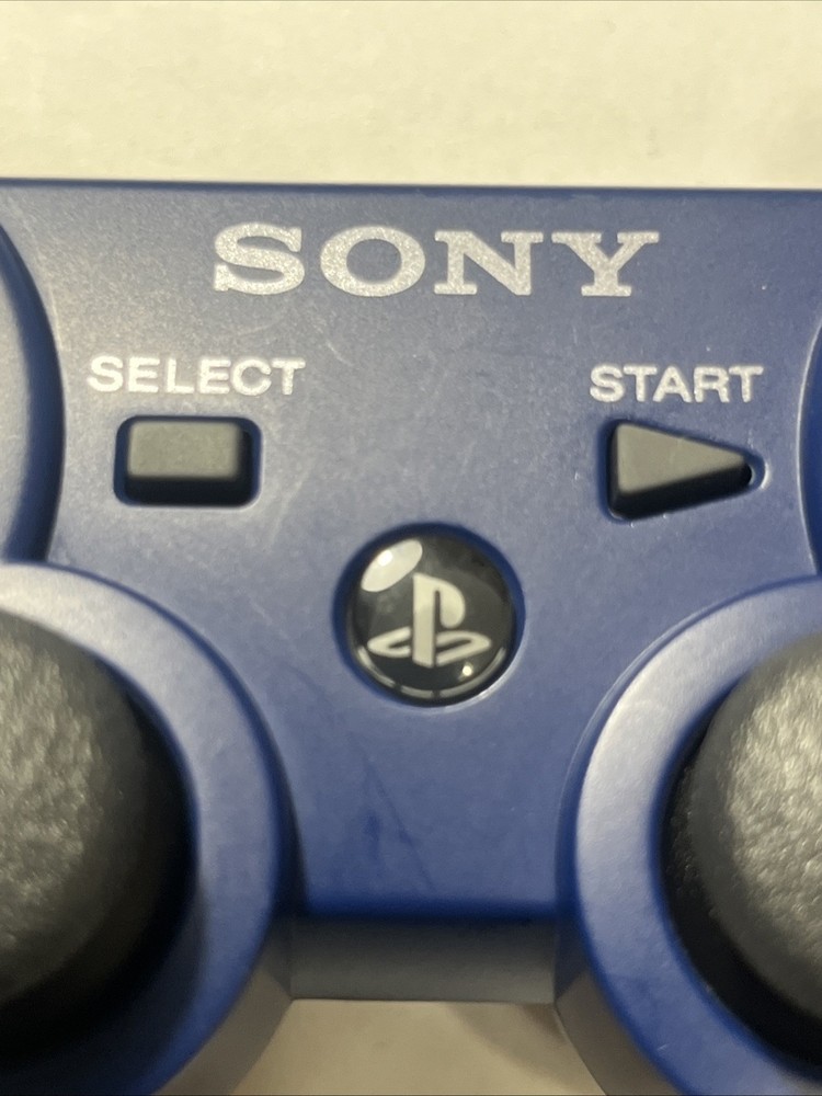 Sony PS3 DualShock 3 Wireless Controller – Deep Blue OEM Original Tested