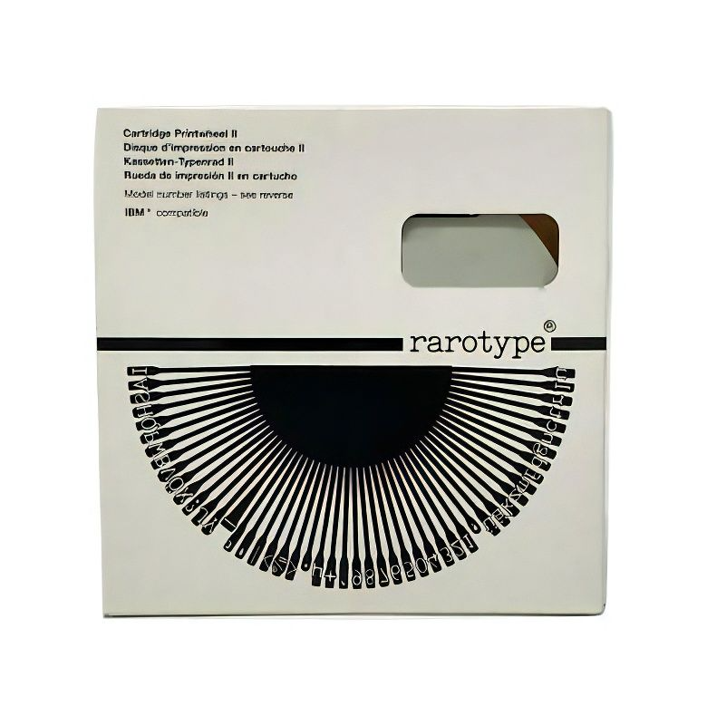 Rarotype Compatible IBM Pica 10 Typewriter Printwheel