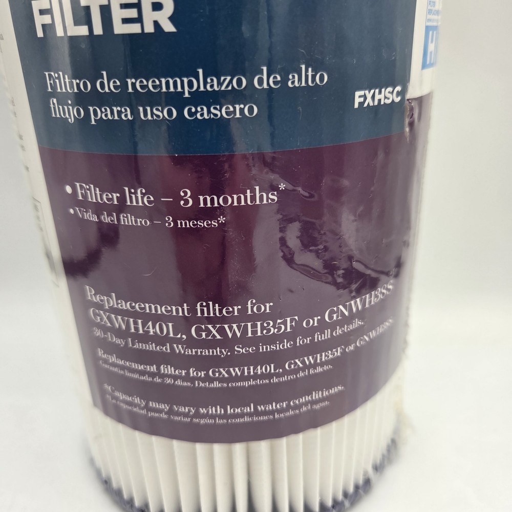 Genuine OEM GE FXHSC Replacement Water Filter H Universal High Flow Whole House