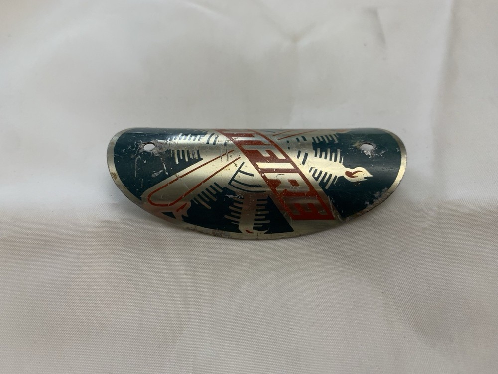 Vintage Spitfire Bicycle Head Badge