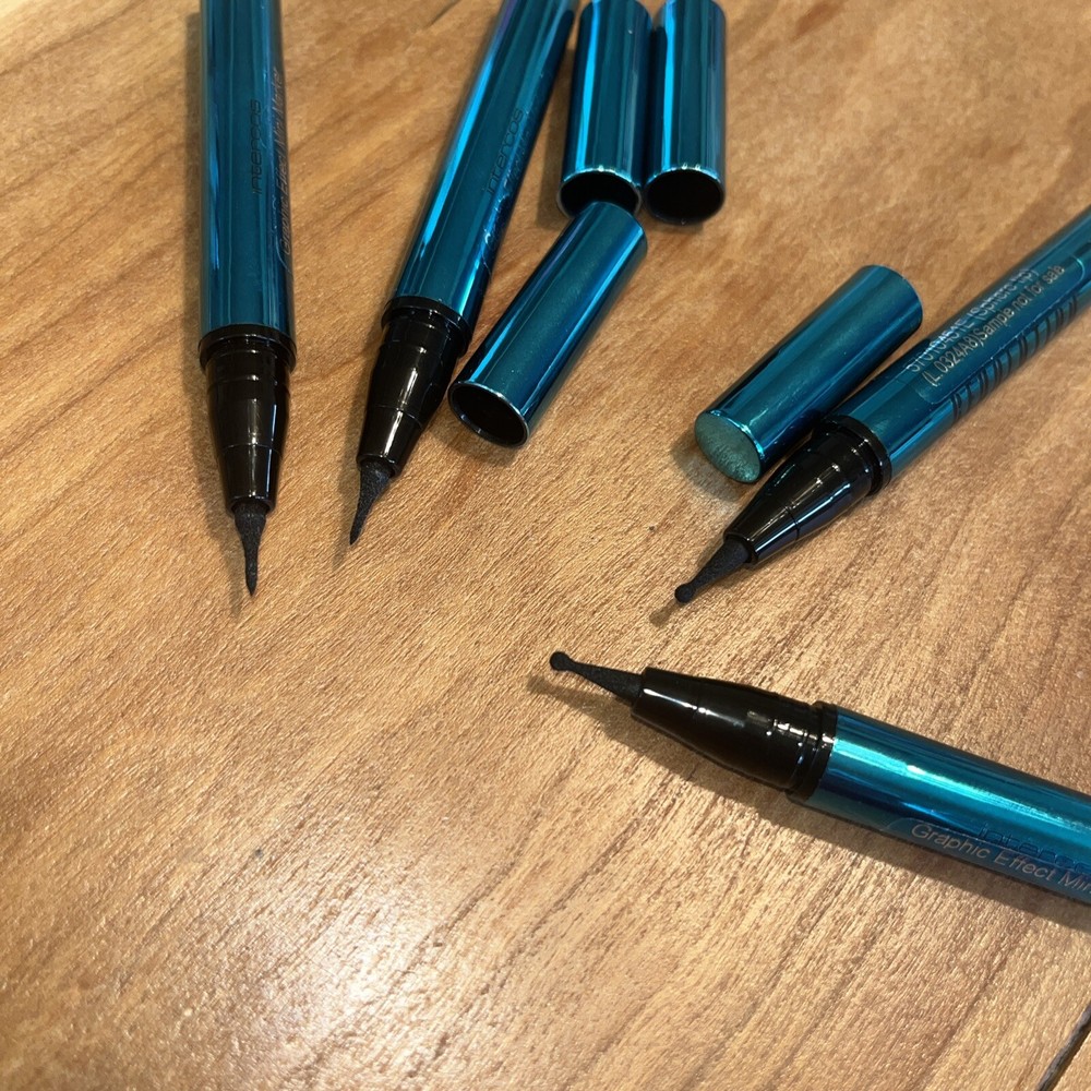 Revolution Set Of 4 Graphic Effect Mini Marker Black
