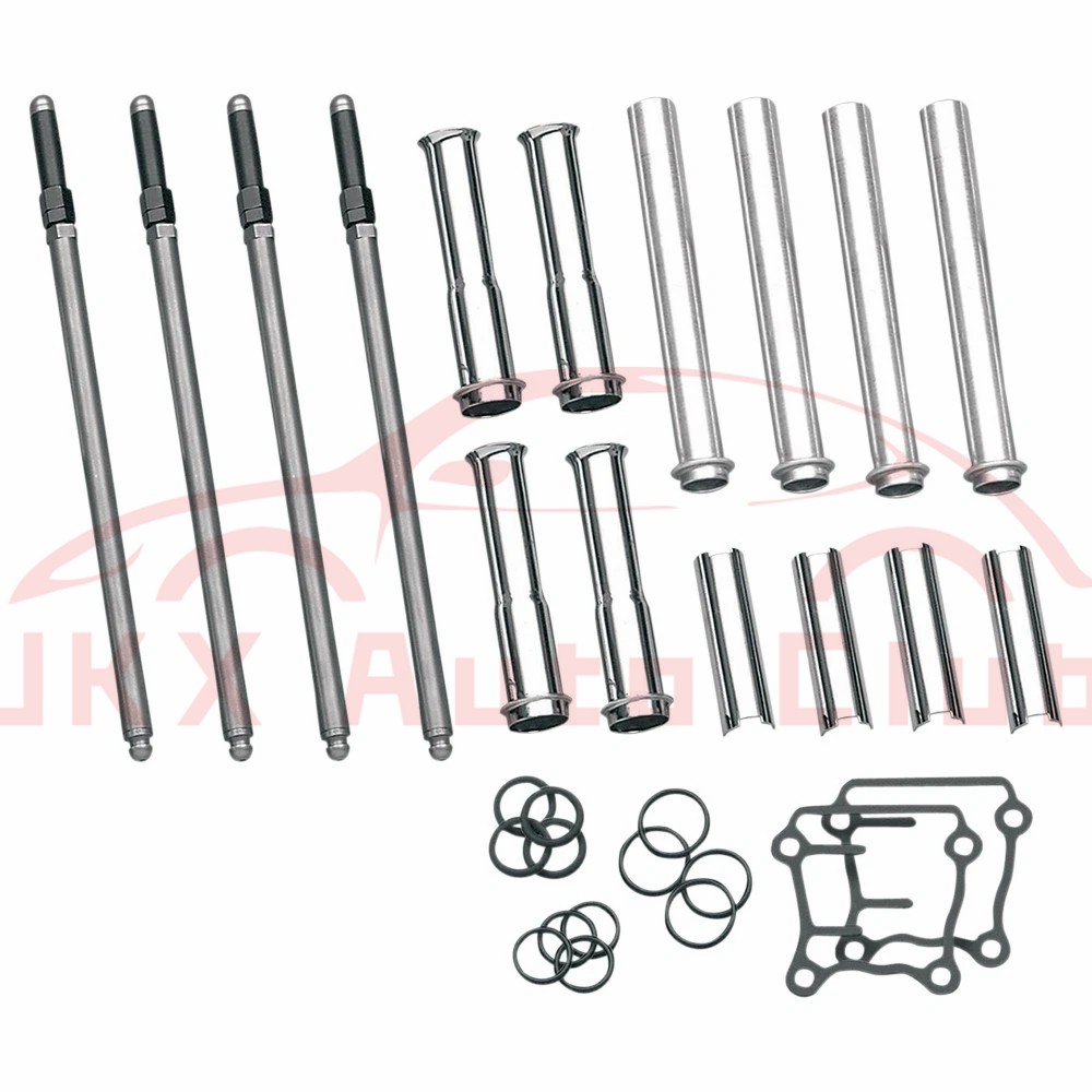 Cycle Adjustable Pushrod Kit Set With Covers b #93-5095#