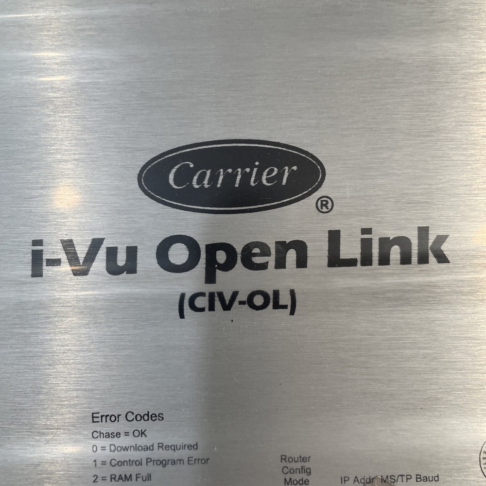Carrier I-VU Open Link (CIV-OL) - NEW