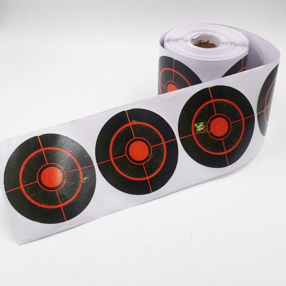 Shooting Target Self Adhesive Target Sticker Targets Splatter Reactive 3" inch