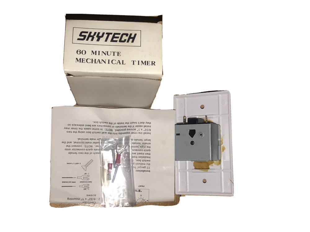 Skytech-60 Fireplace One Hour Mechanical Timer