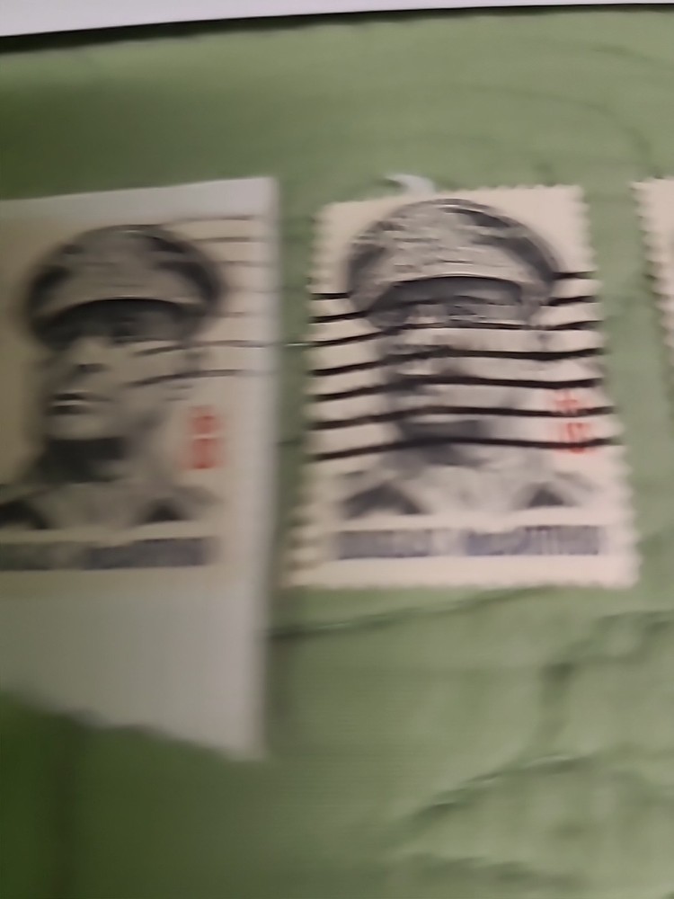 4 Douglas MacArthur Stamps (Envelope 57)