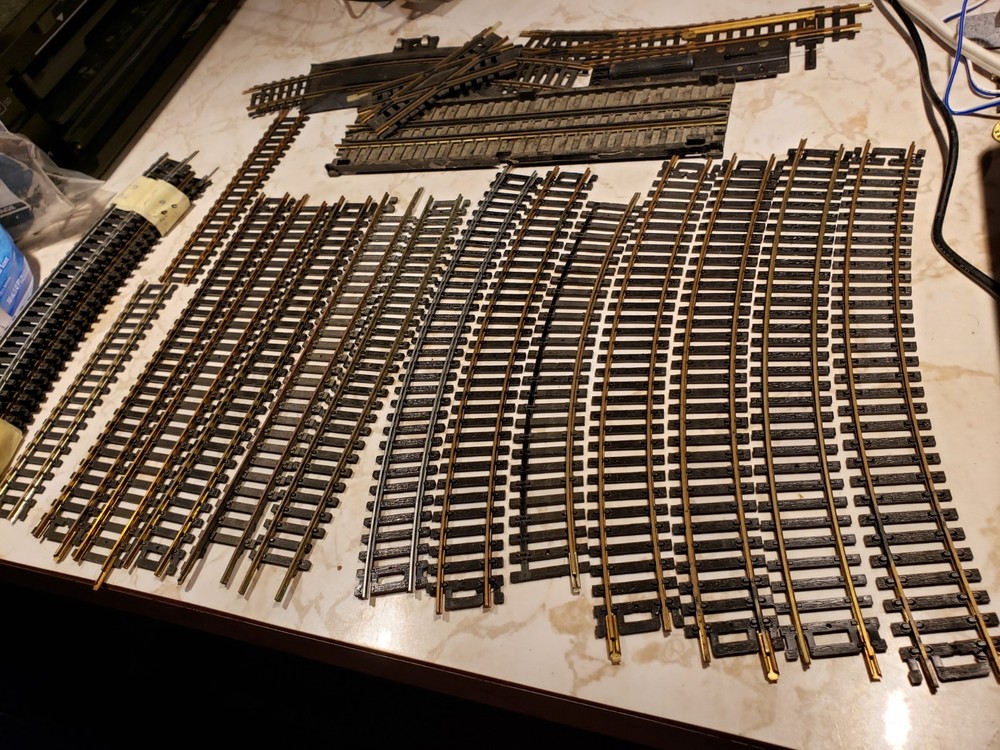 Ho Scale Track Lot 6
