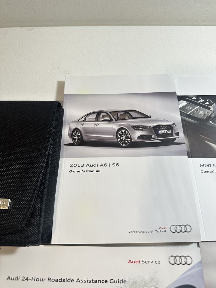 Audi A6 S6 A7 Owner's Manuals Set 2013