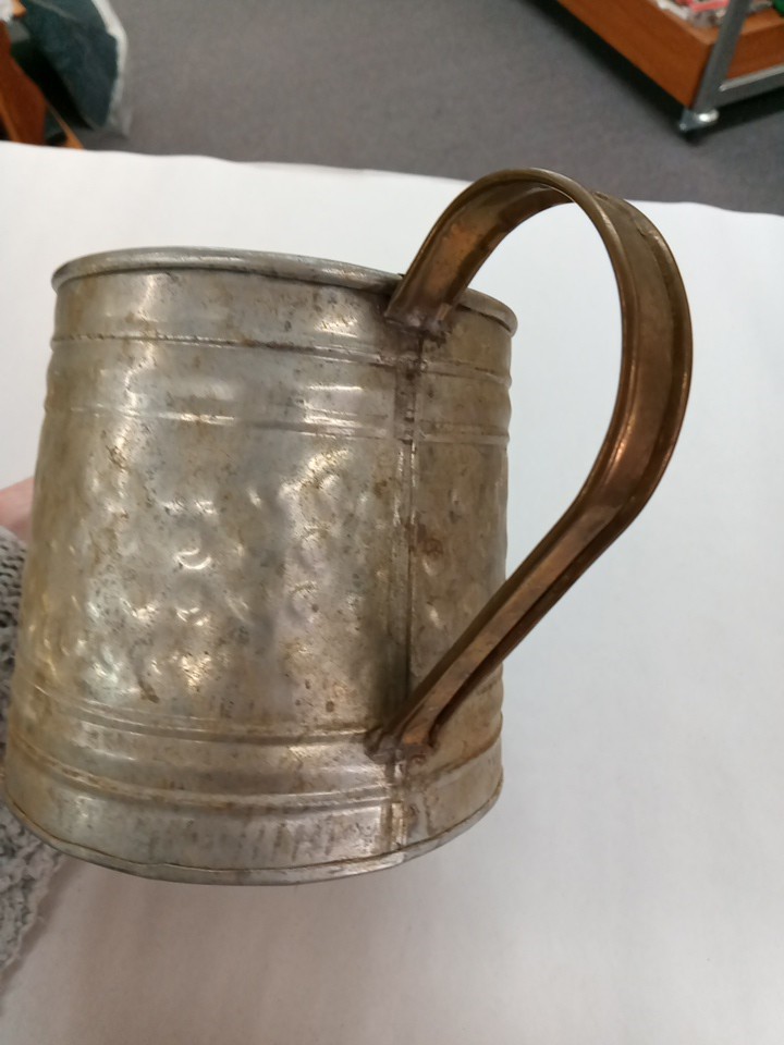 Vintage Rustic Metal Watering Can