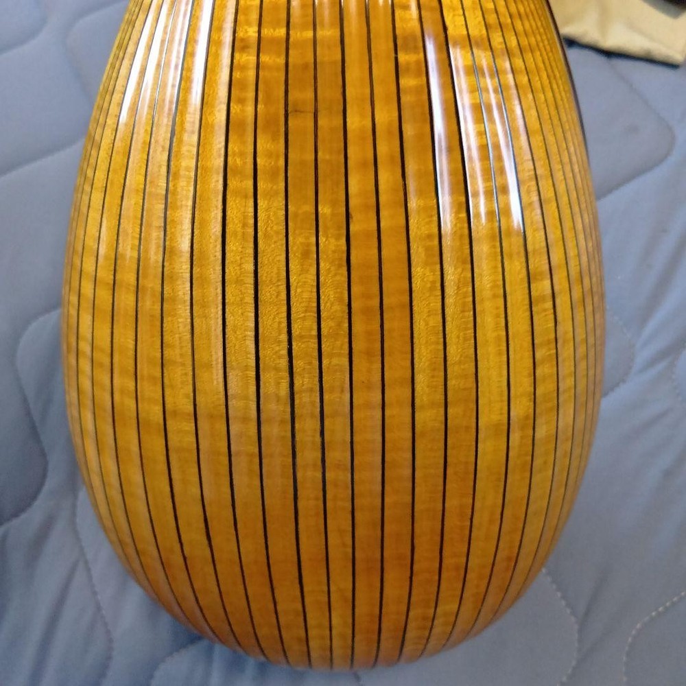 Mandolin 8 string orange with case