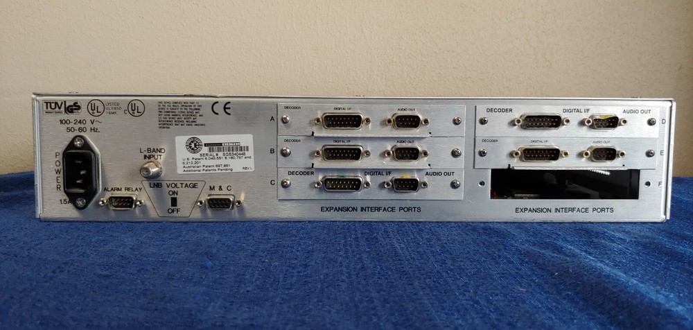 Musicam Digital Starguide III Multimedia Satellite Receiver w/Decoder Modules x5