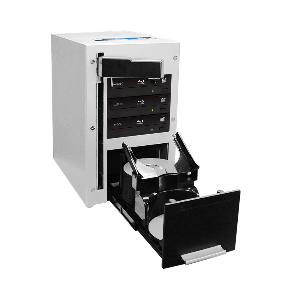 The Cube 3 Automated Robotic BLU-RAY DVD CD Duplicator 60 Disc CUB60-S3T-BD