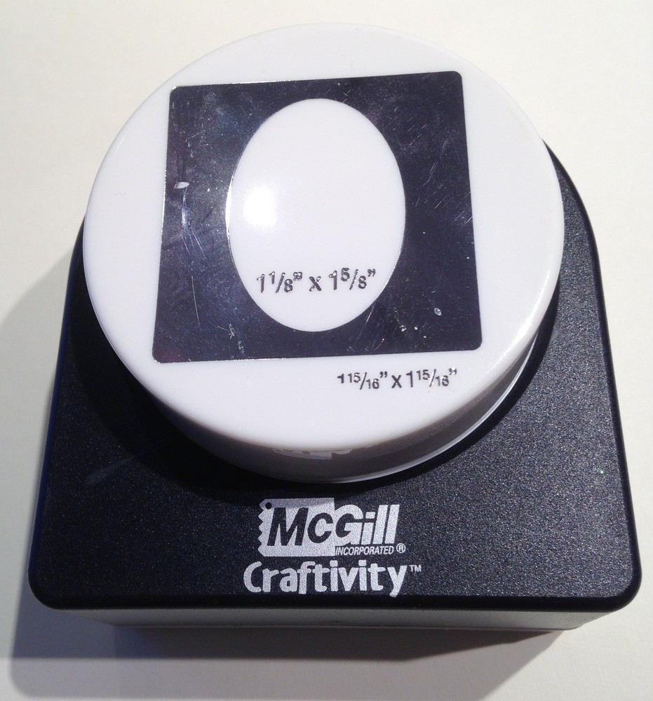 McGill Oval Slide (92095) Button Punch - NEW