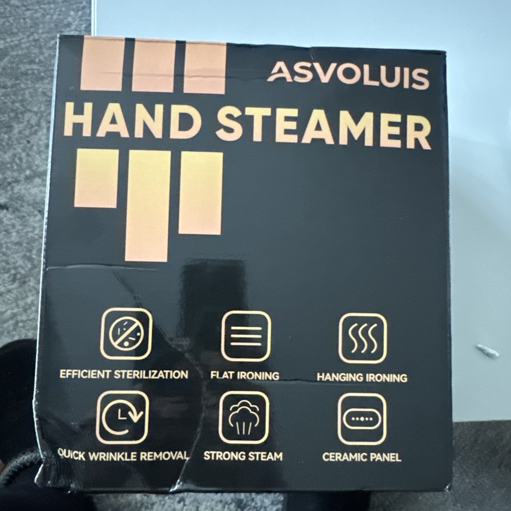 HAND STEAMER-hand ironing, flat ironing, NEW!!