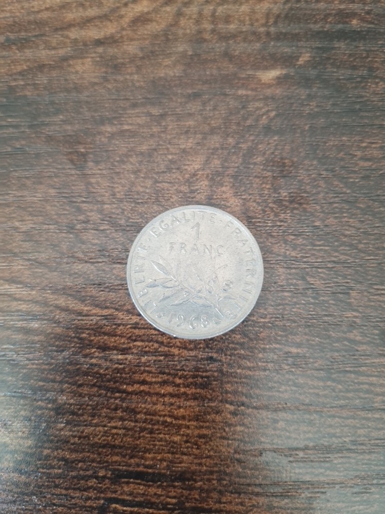 1968 French 🇫🇷 1 Franc