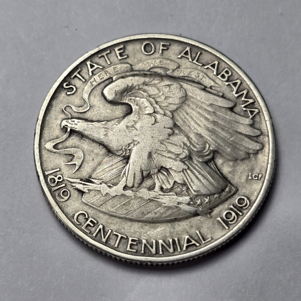 1921 alabama commemorative half dollar Silver