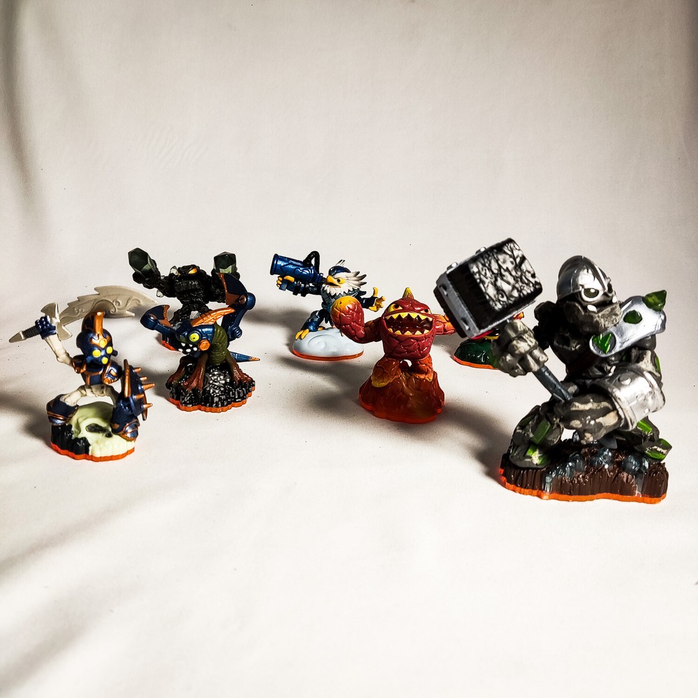 7 X SKYLANDERS GIANTS CHARACTER BUNDLE - SKYLANDERS GIANTS
