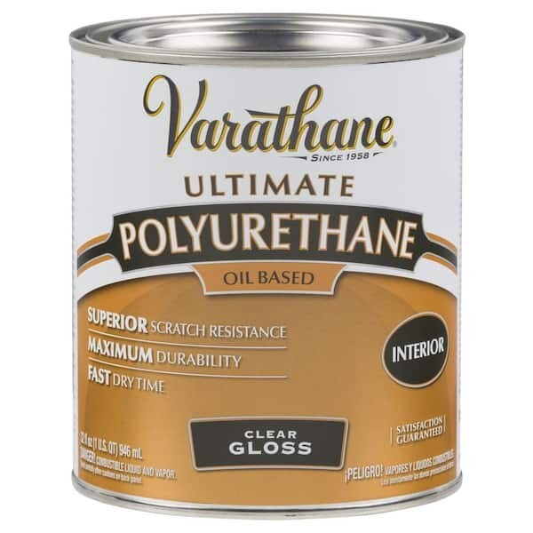 Interior Polyurethane 1 qt. Clear Gloss Oil-Based Finish