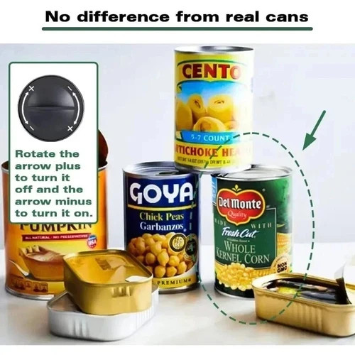 Fake Corn Can Hidden Compartment – Secret Stash Safe Container for Storage