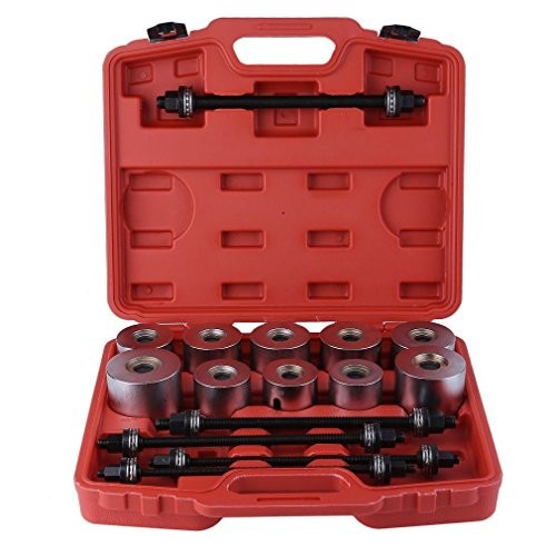 27 Pcs Universal Press & Pull Sleeve Kit Bush Bearing Removal Insertion Tool