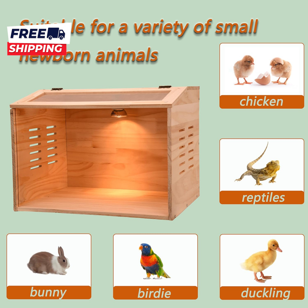 Brooder Box for Chicks Chicken Brooder Box Chicken Heater Poultry Brooder