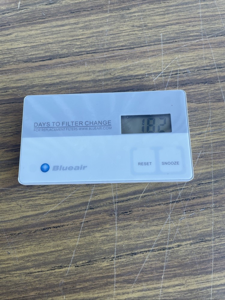 Blueair magnetic 182 DAYS TO FILTER CHANGE timer Reset LCD