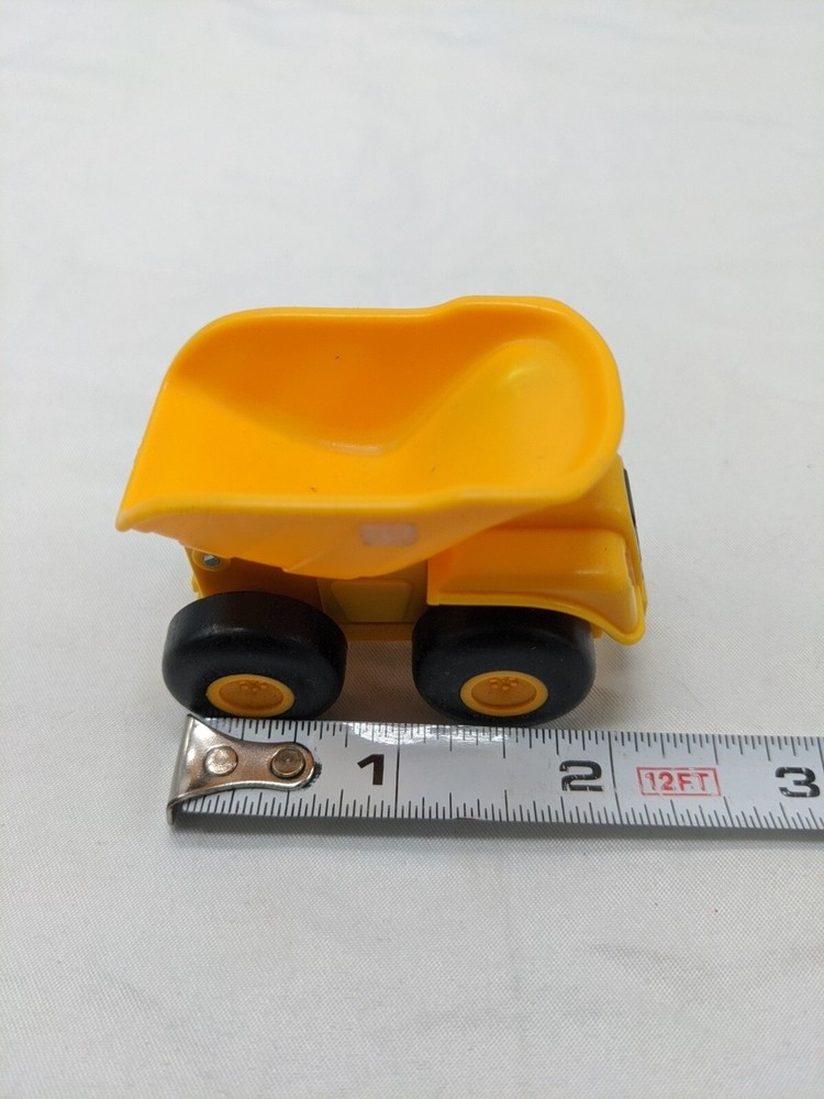 Toy State Yellow Plastic Dump Truck 2"