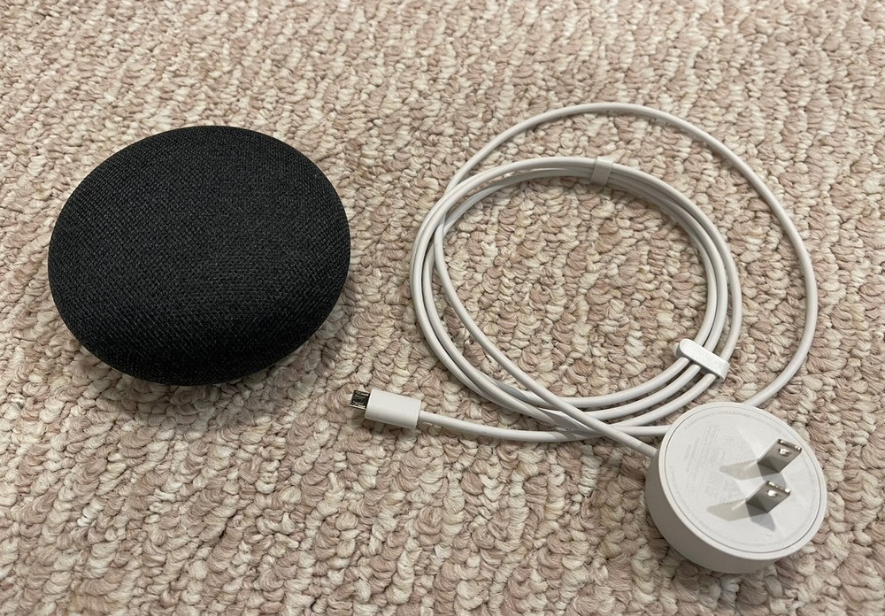 Google Home Mini Smart Assistant - Charcoal Model H0A