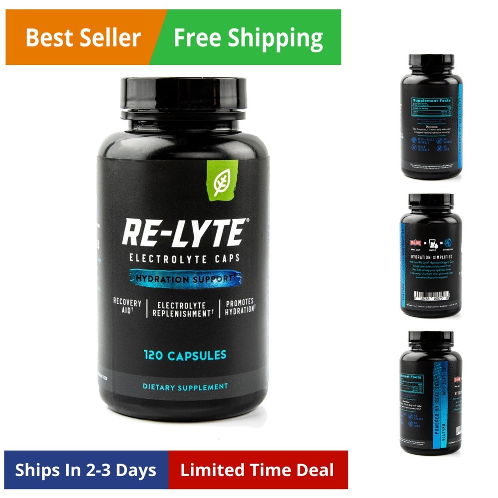 Re-Lyte Hydration Support Capsules, 120 Count