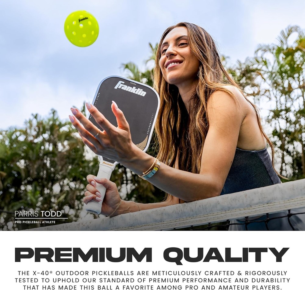 Franklin X-40 Pickleballs - Performance & Durability