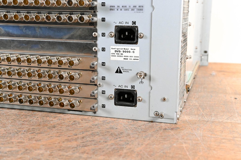 Sony DVS-9000 Production Switcher Processor CG01EEG