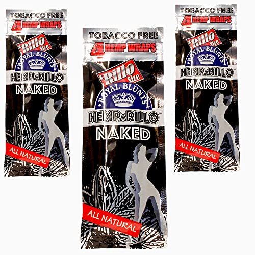 Hemparillo Naked Unflavored Hemp (3 Pack)