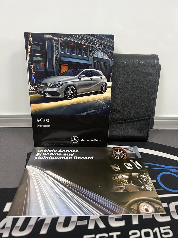 MERCEDES A CLASS OWNERS PACK / HANDBOOK / MANUAL. + WALLET 2015~2018 (2016)!