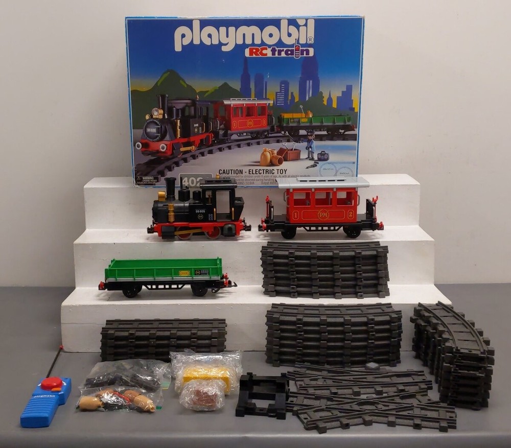 PlayMobil 4021 G Scale PM Remote Control Train Set EX/Box
