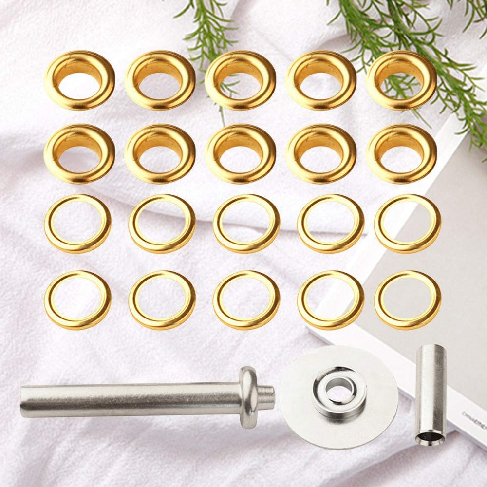 103 Pcs Eyelet Setting Tool Grommet Installation Kit Hand Press Punch