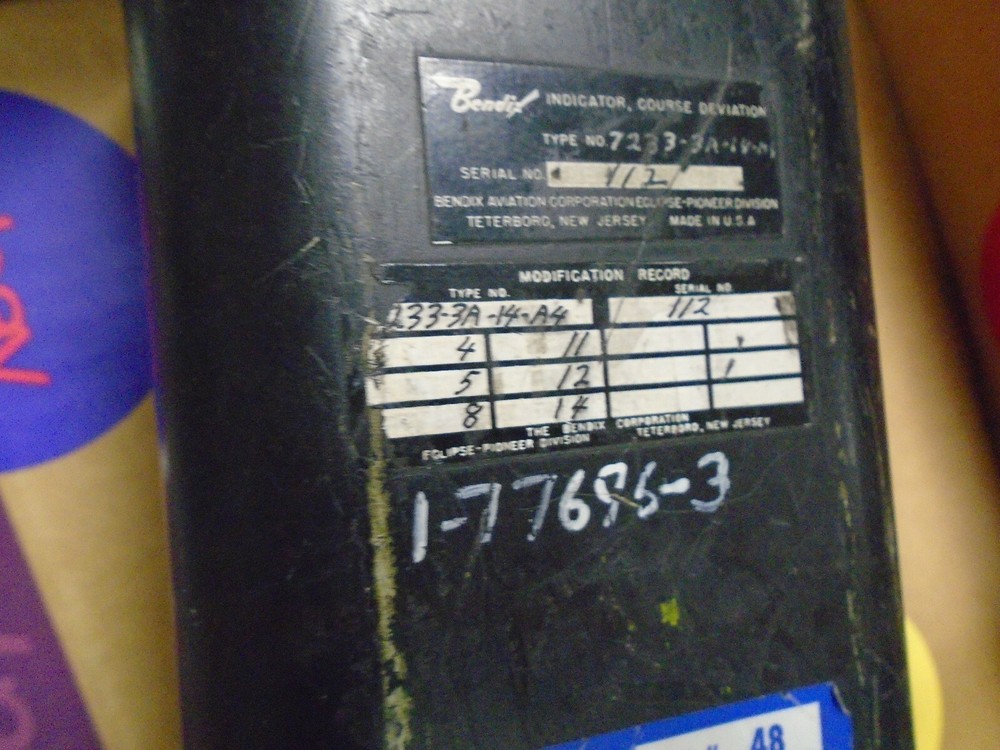 BENDIX Indicator flight course deviation 7233-3A14A1 core