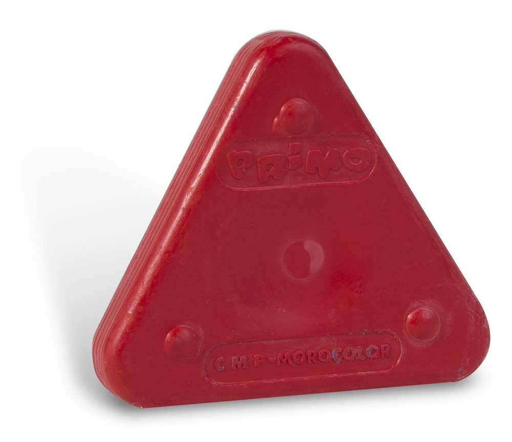 Primo Triangular Crayons, 6 Colors, Virtually Unbreakable & User Grip Friendly