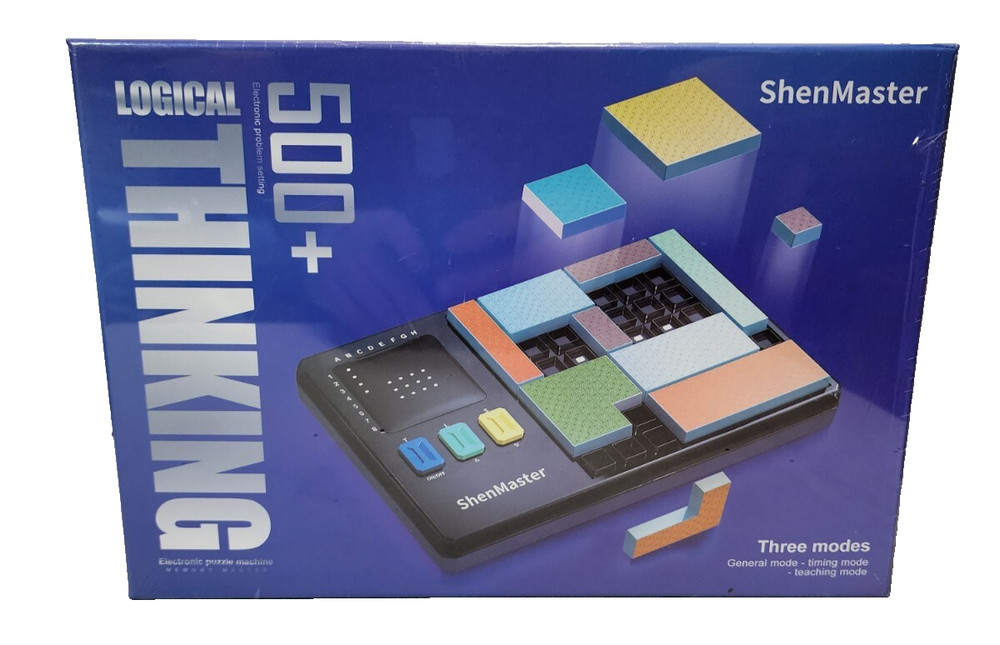 Shen Master Logical Thinking 500+ with Electronic Puzzle Machine