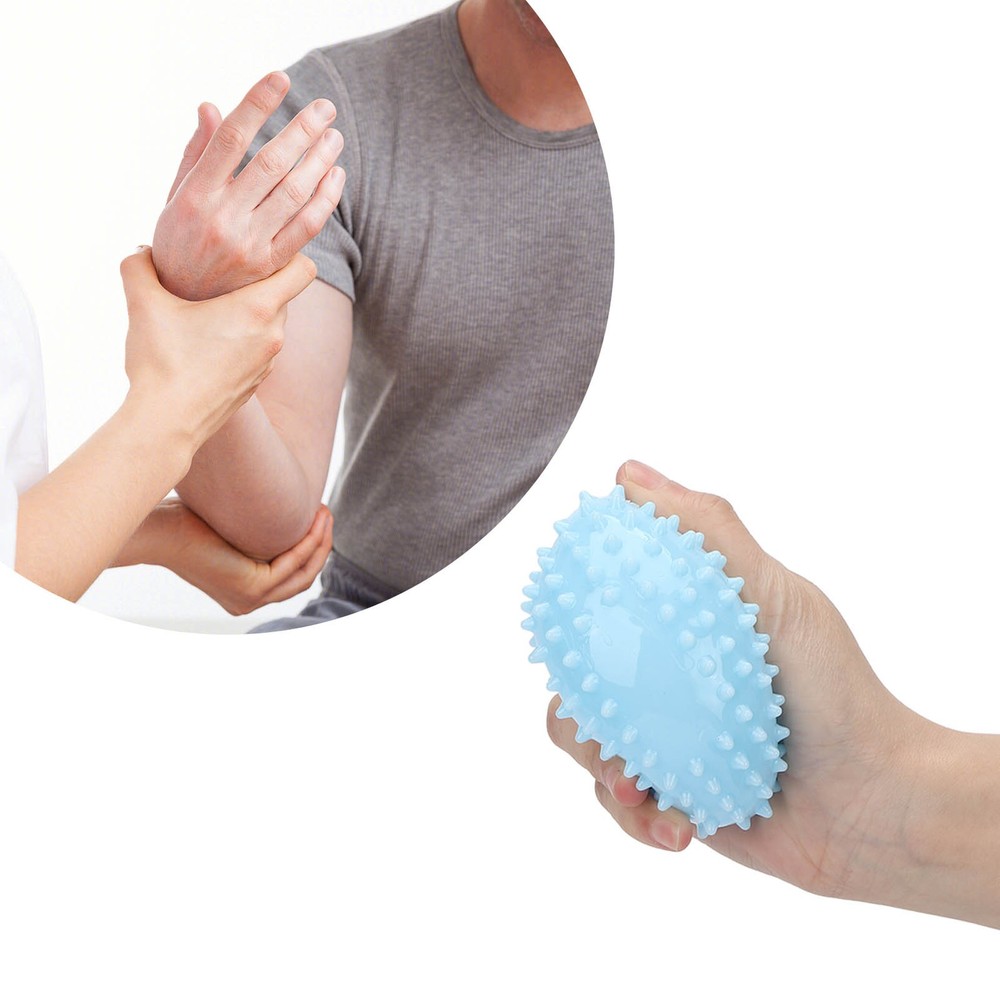 Hand Grip Exercise Ball Palm Acupuncture Points Massage Squeeze Ball for Hands
