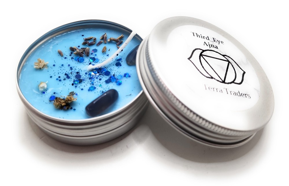 Third Eye Anja Chakra Candle