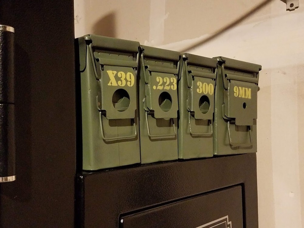 Ammo Can Stencils