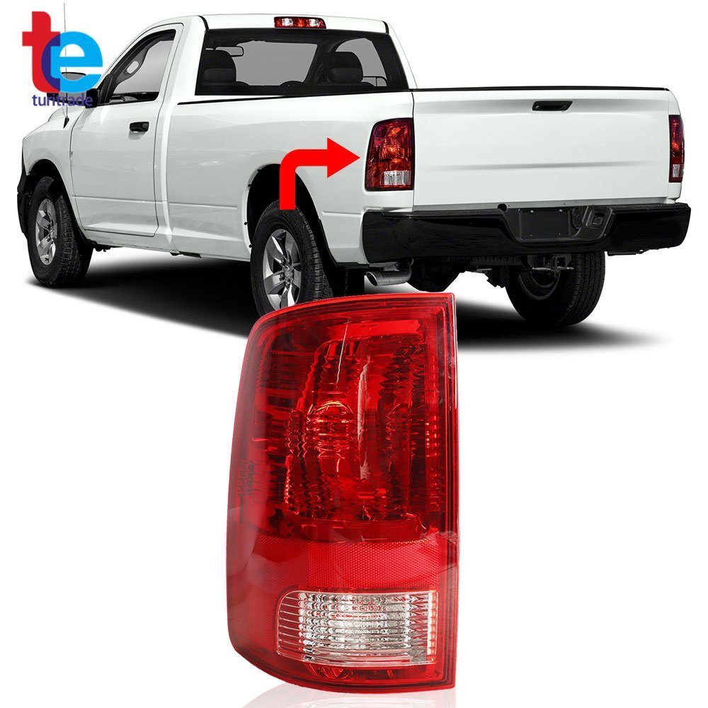 Tail Light Lamp w/Bulbs Replacement LH Driver For 2009-2018 Dodge Ram 1500 2500