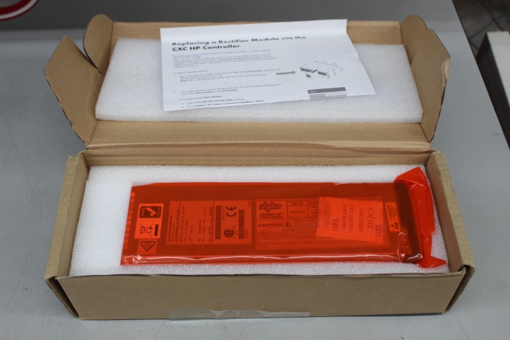 New Alpha Technologies Cordex CXRF 48-1 2KW VAC Rectifier Module Charcoal