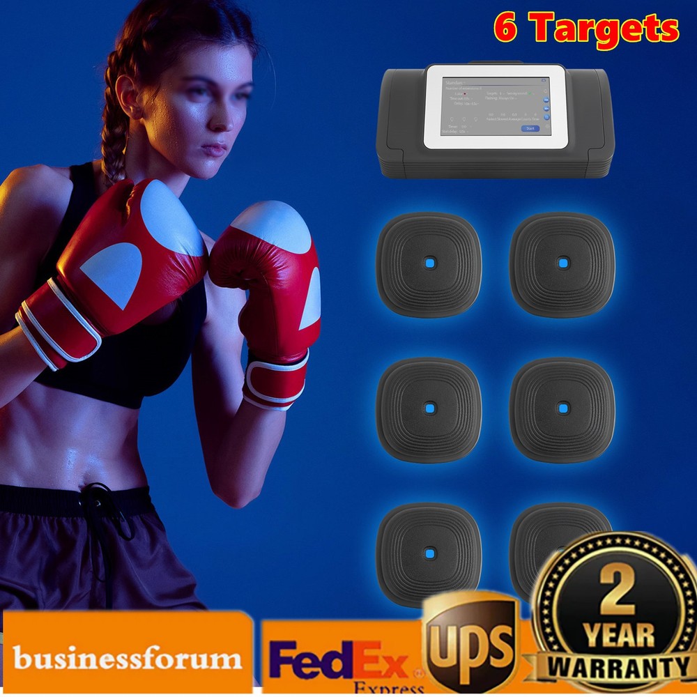 Split Musical Boxing, Punching Machine, Split Musical Boxing with 6 Targets