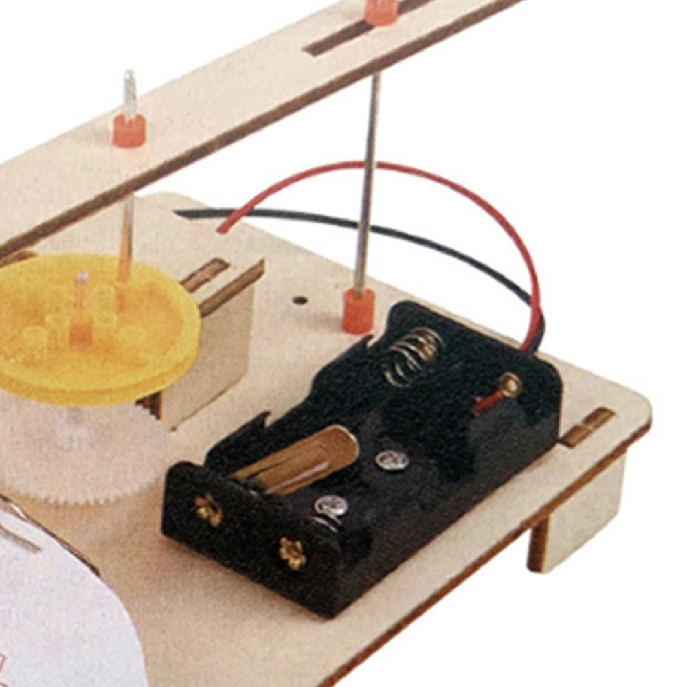 Wooden Mechanized Electric Plotter for Creative Art Projects