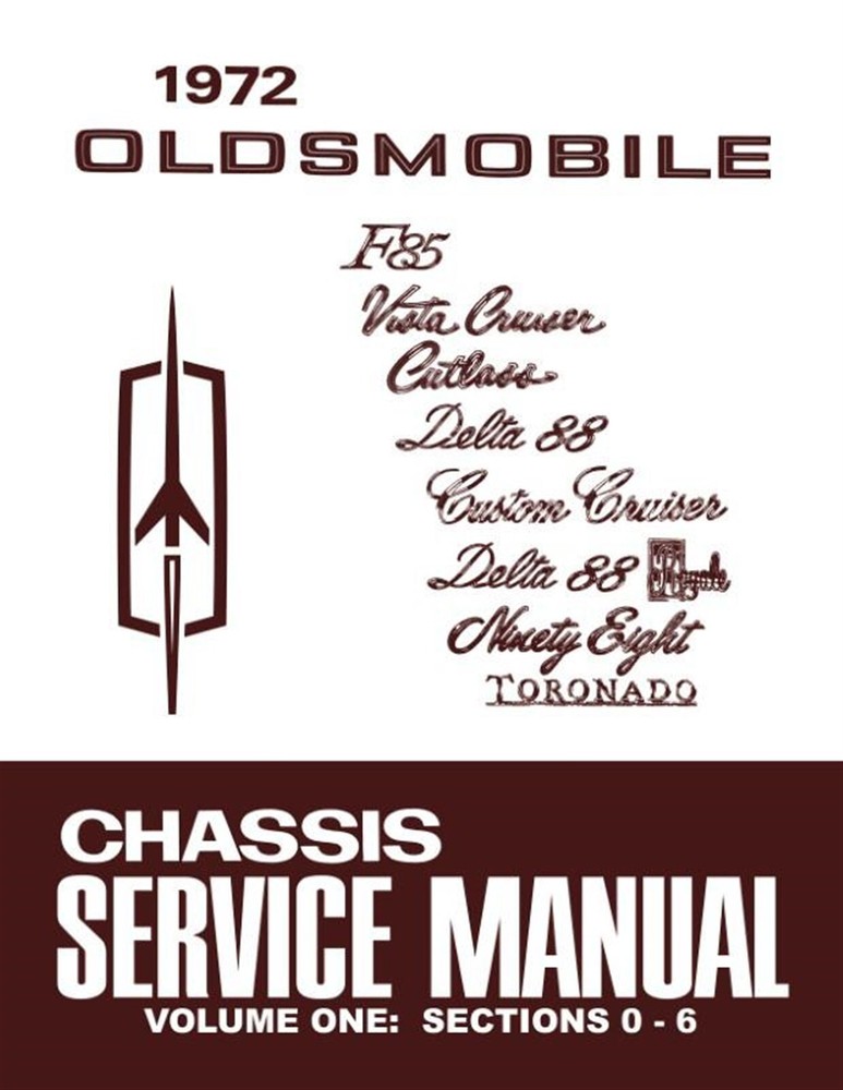 1972 Oldsmobile Chassis Service Manual