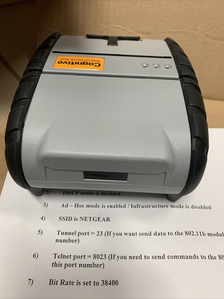 Ed32 Cognitive Code Express Portable Printer new! ships fast!