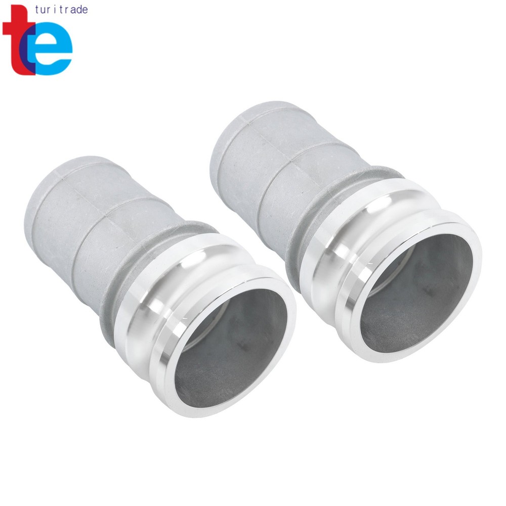 2 Pack Quick Release 3 Inch Type E Camlock Coupler Aluminum Durable