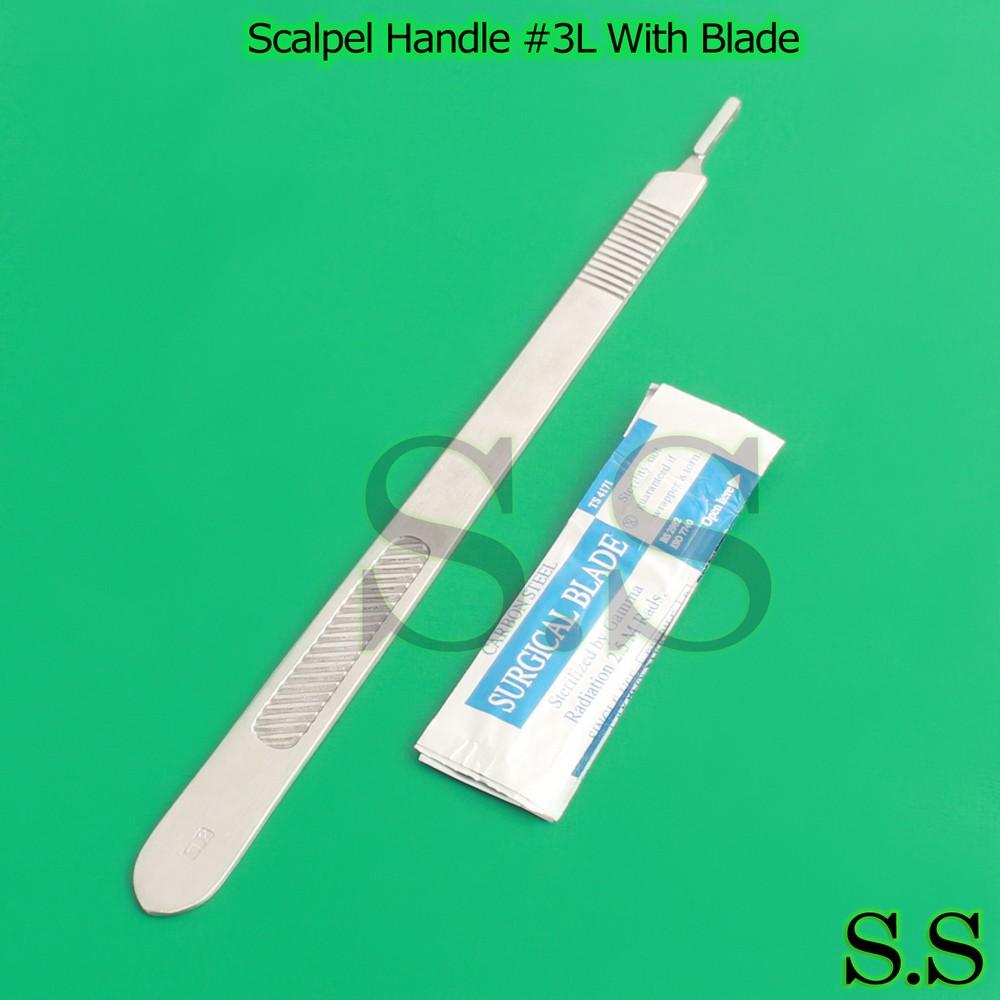 Scalpel Handle #3L & Blade #12 Surgical Instruments